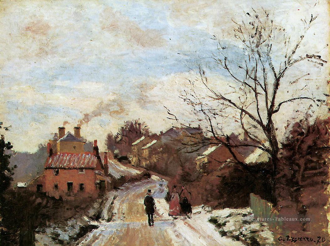 bas norwood 1871 Camille Pissarro Peintures à l'huile